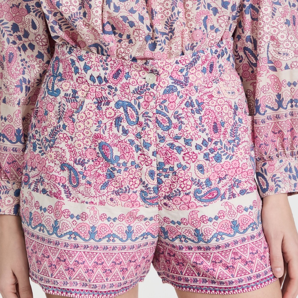 Antik Batik Quilted Helene Shorts - Matching Jacket Available for a Co Ord!